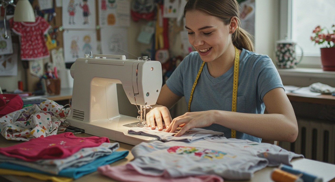 Пошив детских дизайнерских футболок Детская дизайнерская футболка