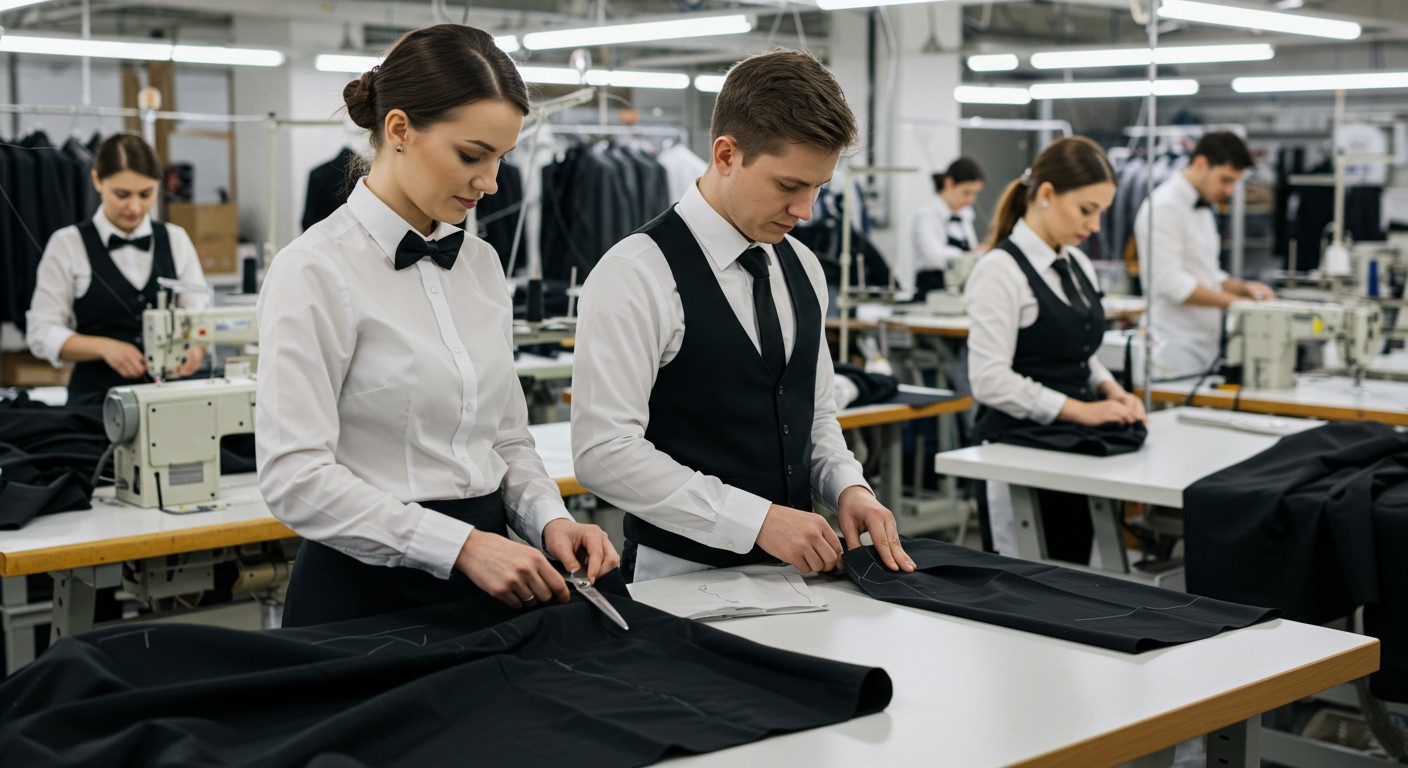 Пошив униформы для официантов