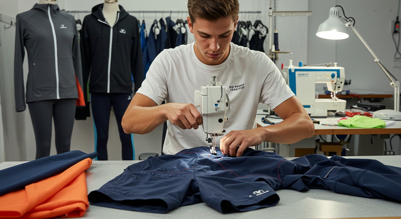 Пошив спортивной одежды для профессионалов премиум класса