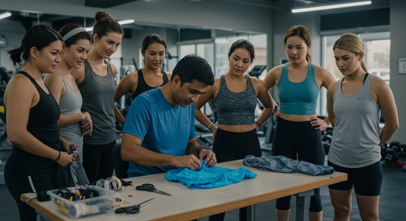 Пошив спортивной одежды для аматоров для фитнес клубов