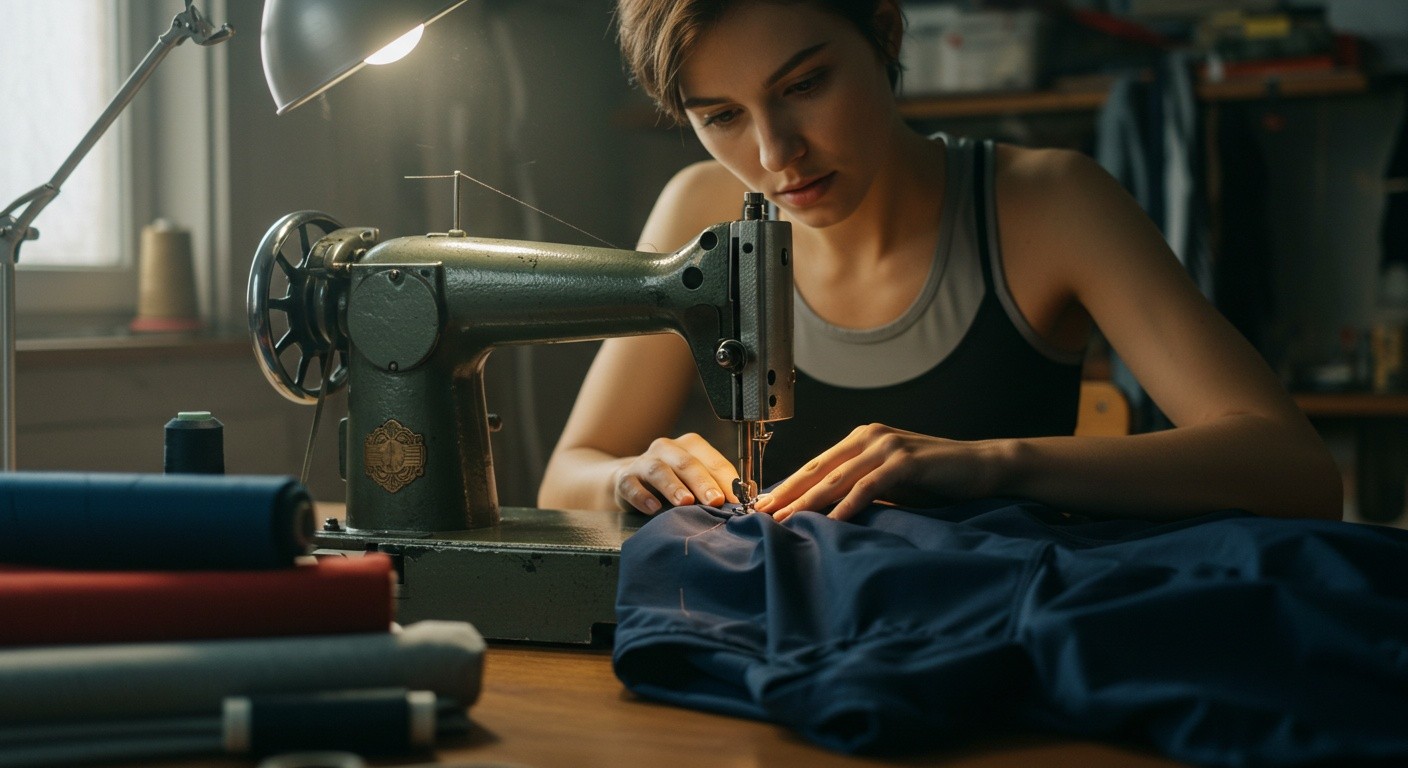 Пошив спортивной одежды для аматоров из доступных материалов