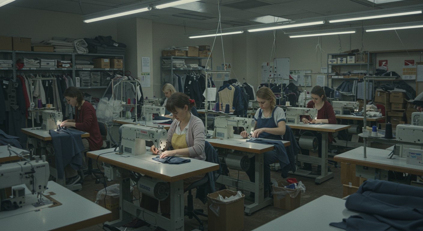 Швейная фабрика для среднесерийного пошива Среднесерийное производство одежды на фабрике