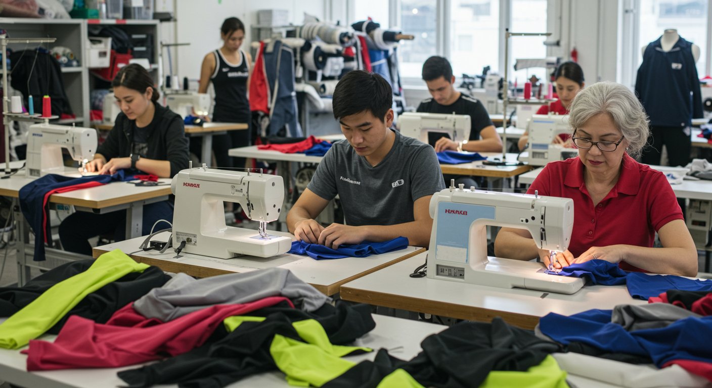 Пошив спортивной одежды для аматоров для групповых занятий