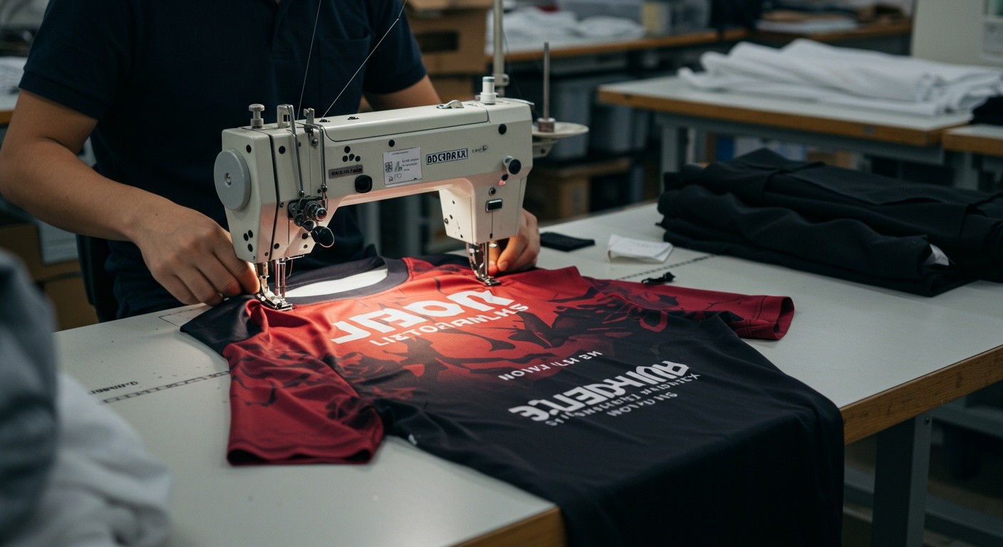 Пошив корпоративных футболок с принтом