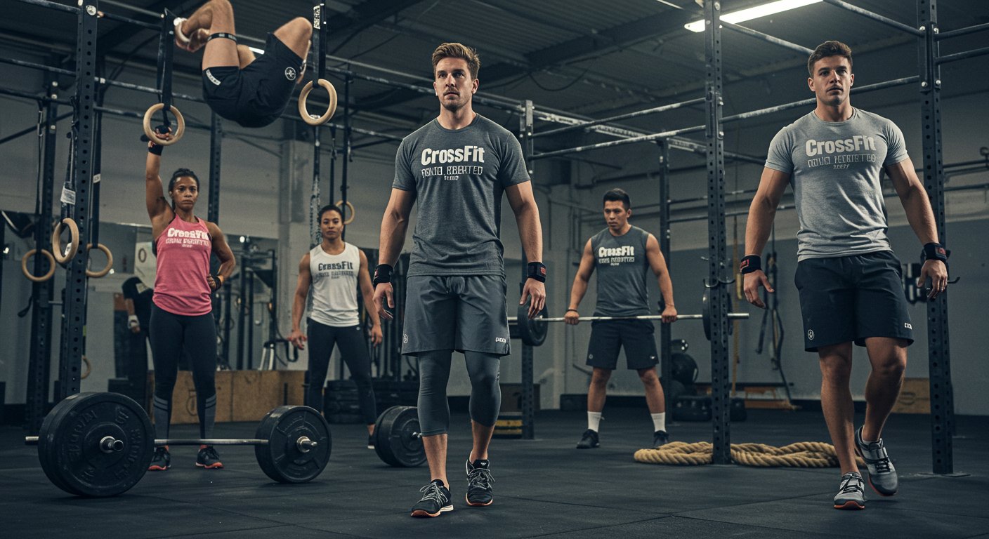 Эластичная и прочная одежда для кроссфита Спортивная одежда для кроссфита