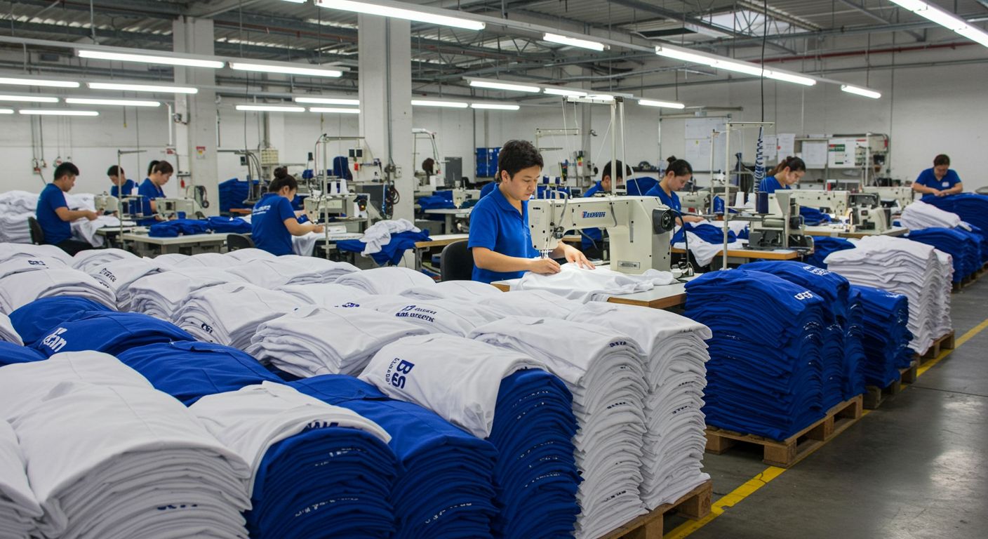 Корпоративная футболка с принтом