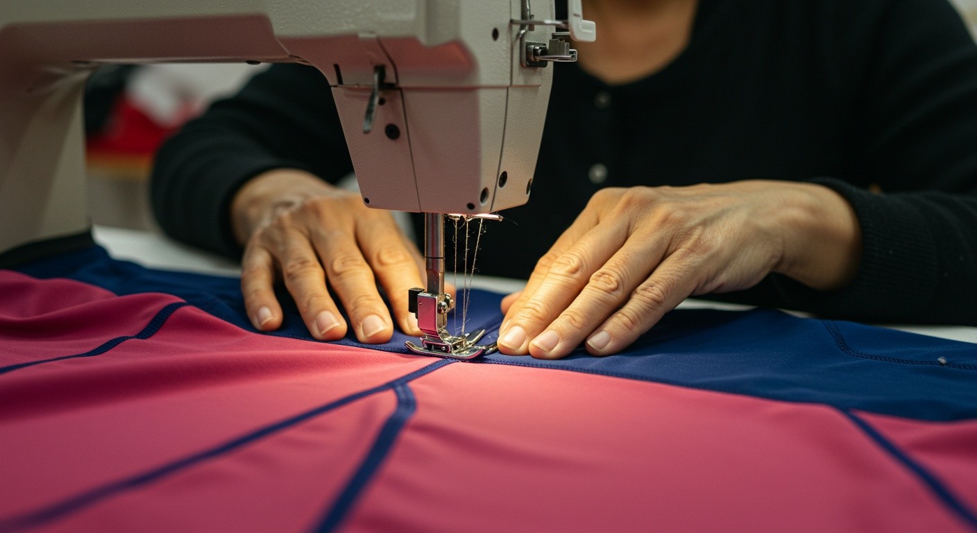 Спортивная одежда из синтетических материалов с повышенной износостойкостью