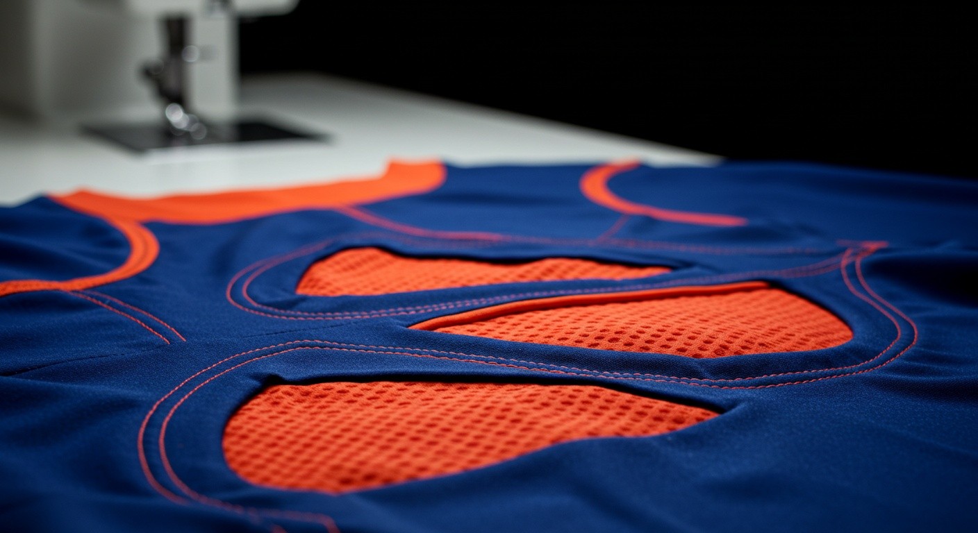 Пошив спортивной одежды с улучшенной вентиляцией для командных видов спорта