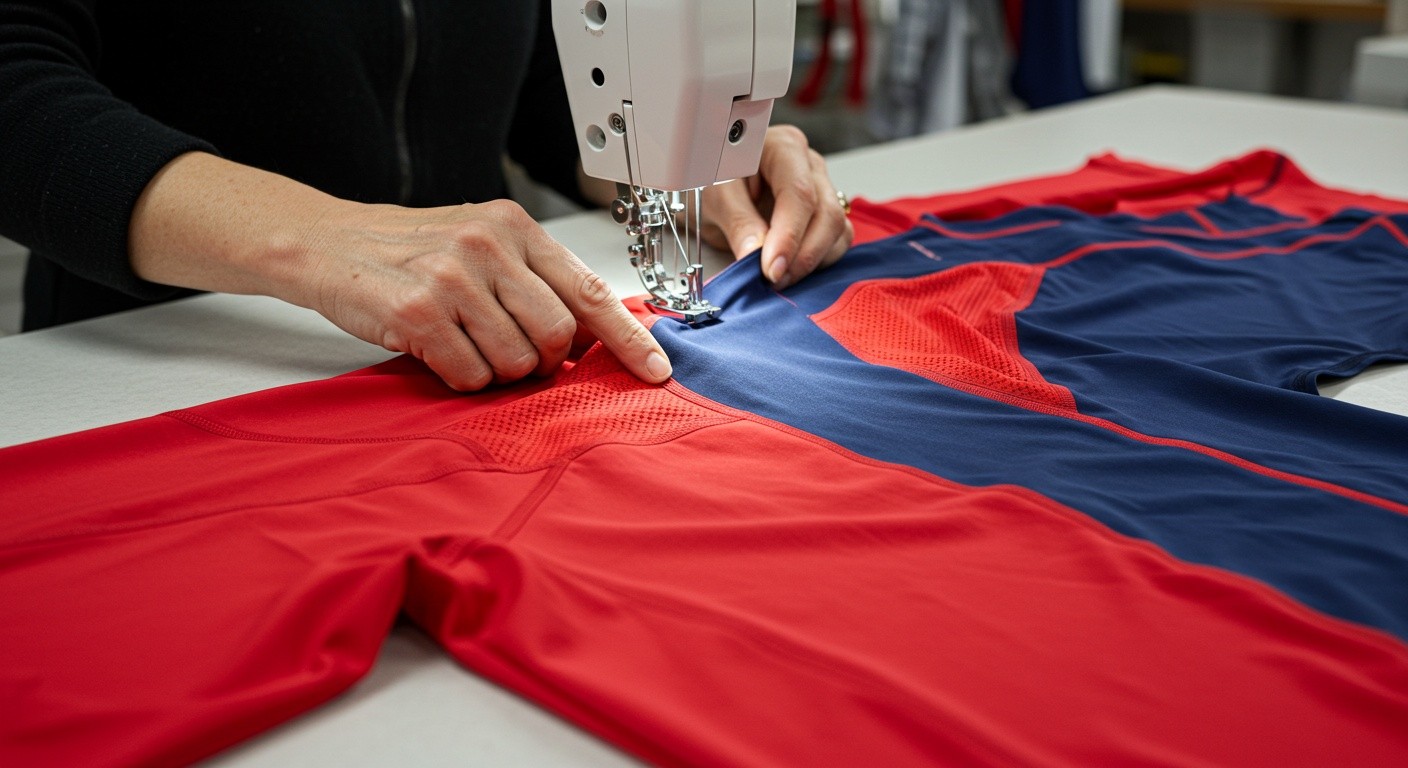 Спортивная одежда с улучшенной вентиляцией для тренировок