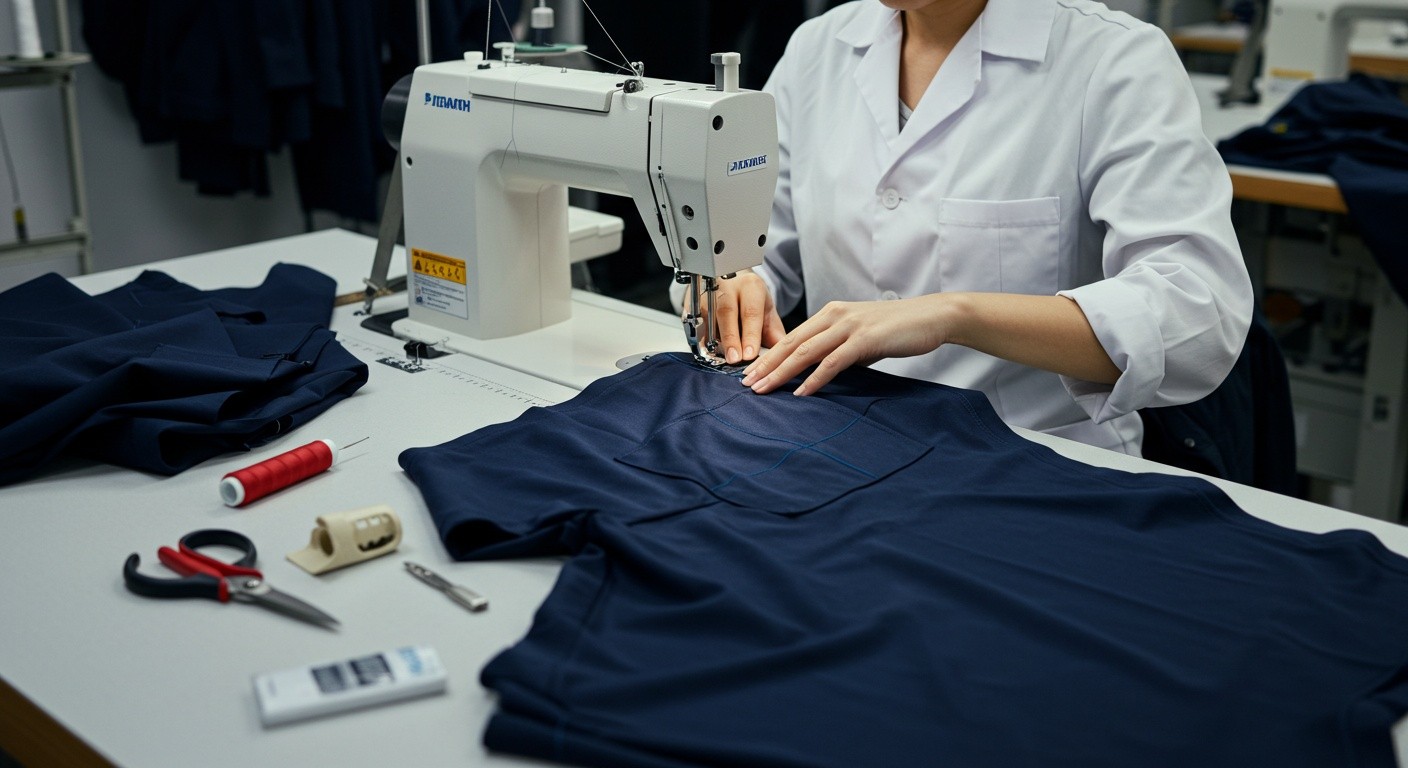 Корпоративная футболка с карманом