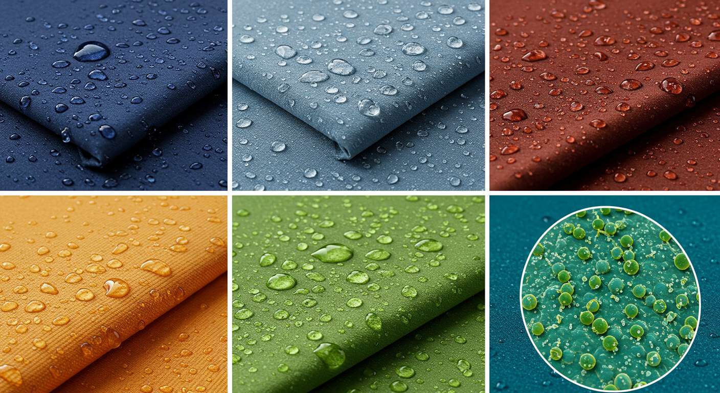 Ткани с антимикробной и влагозащитной обработкой