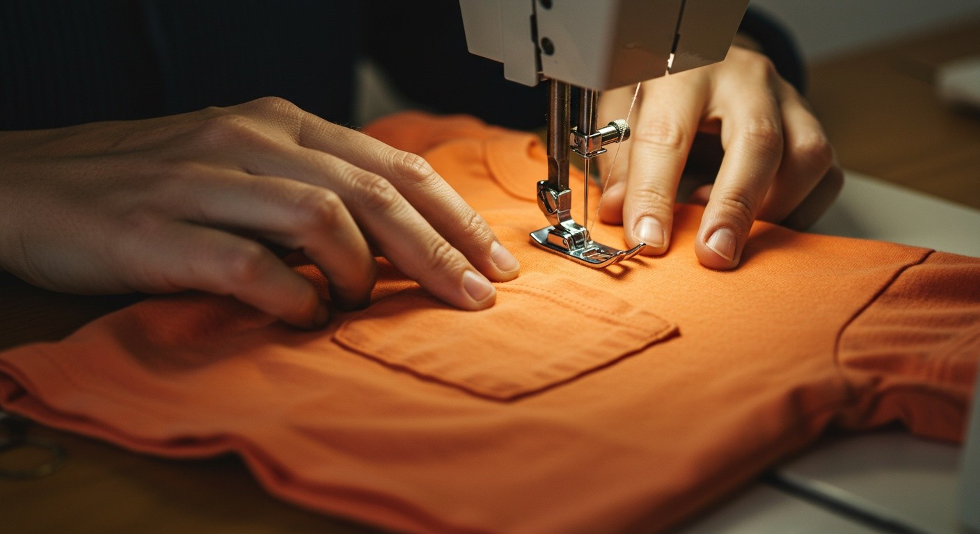 Детская футболка с карманом