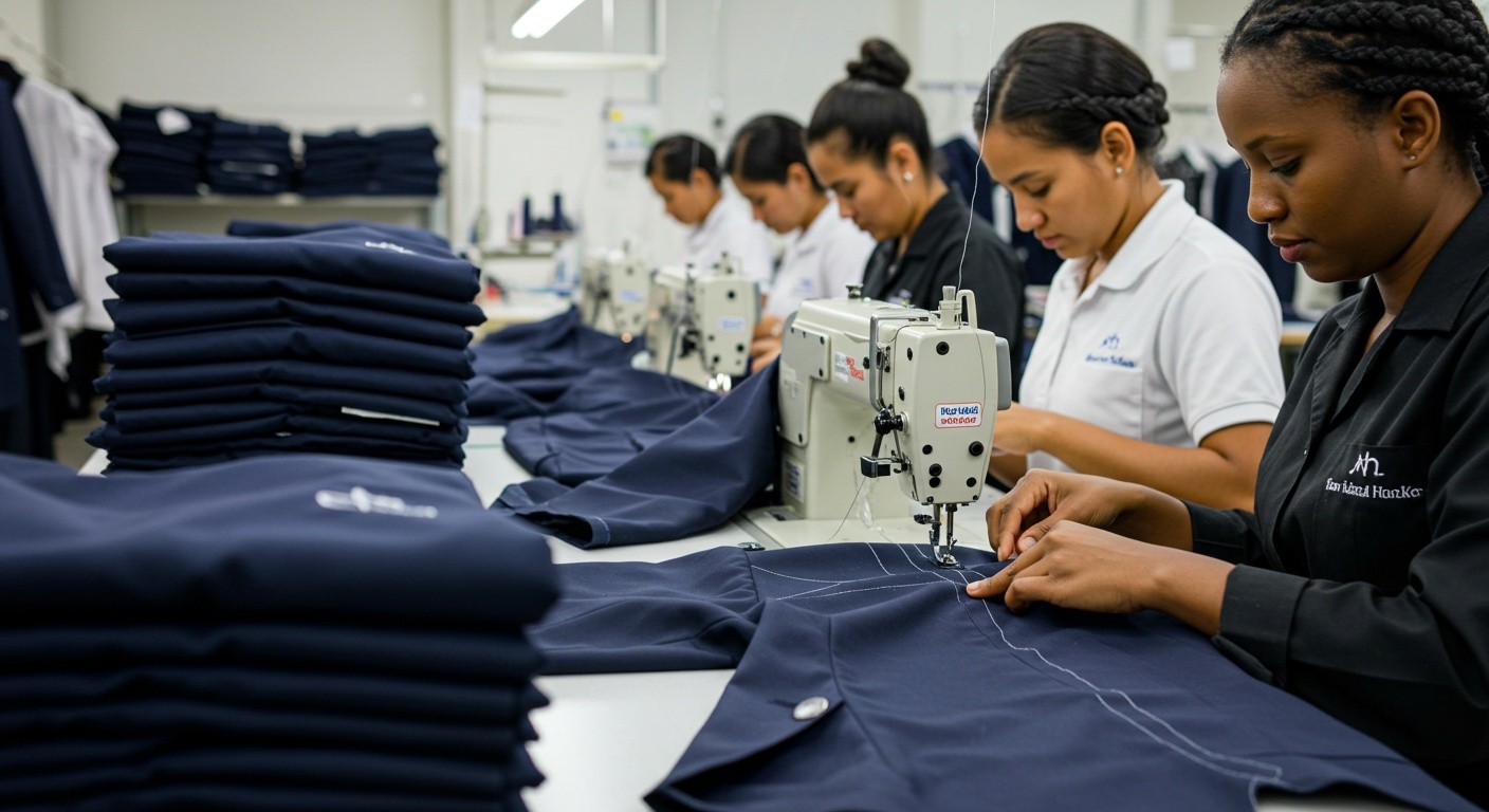 Пошив одежды с логотипом гостиницы