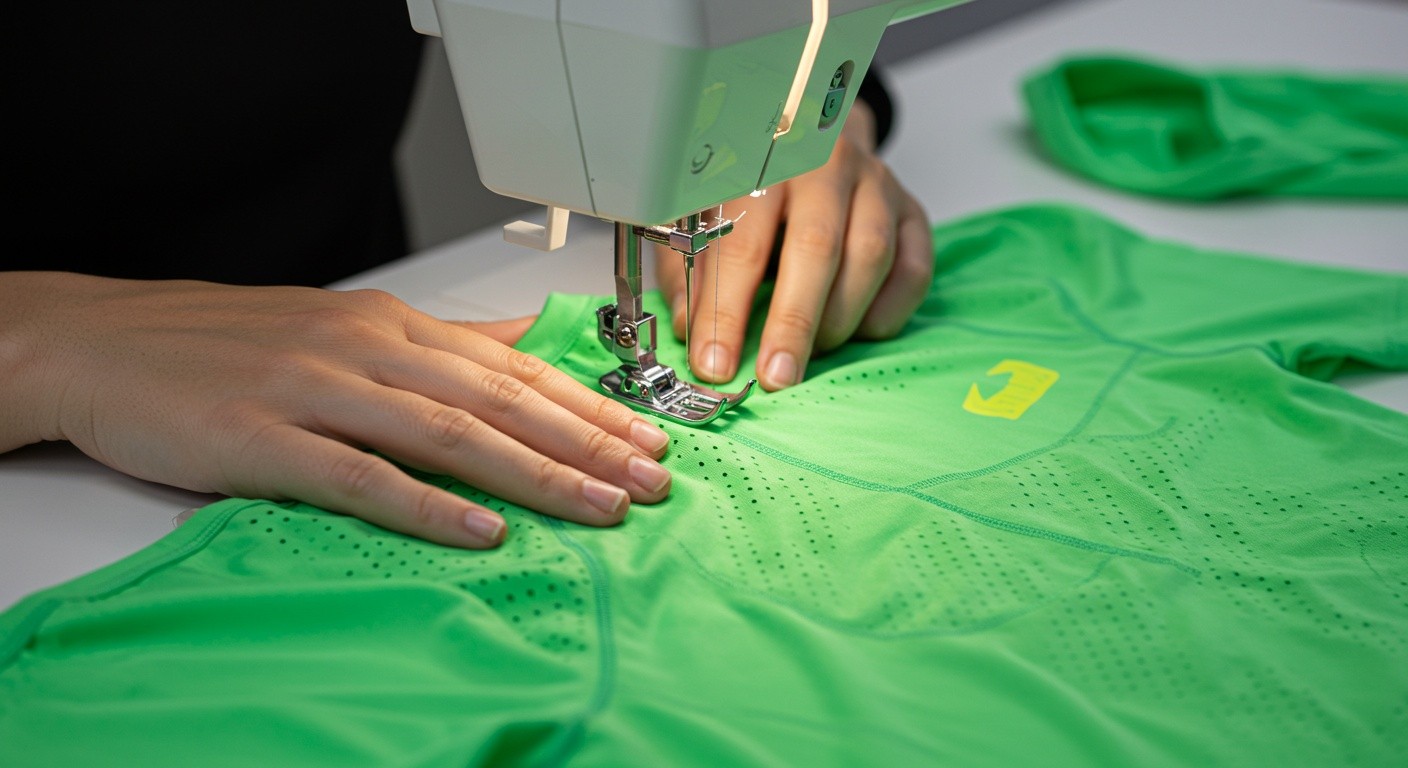 Пошив спортивной одежды с улучшенной вентиляцией для детей