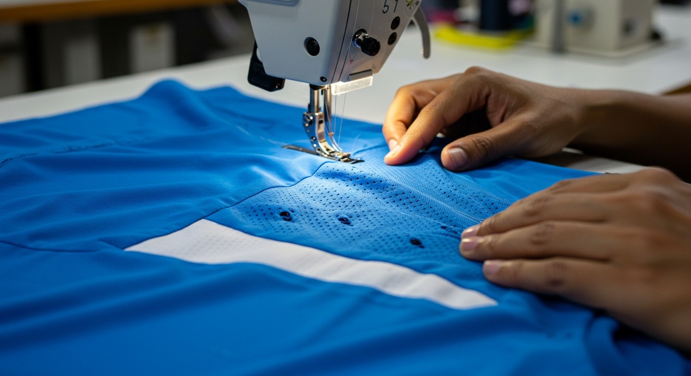 Пошив спортивной одежды с улучшенной вентиляцией для корпоративных команд