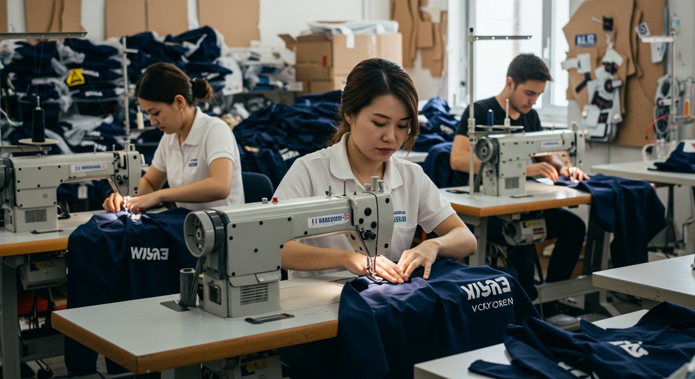 Пошив брендированной одежды для промоакций