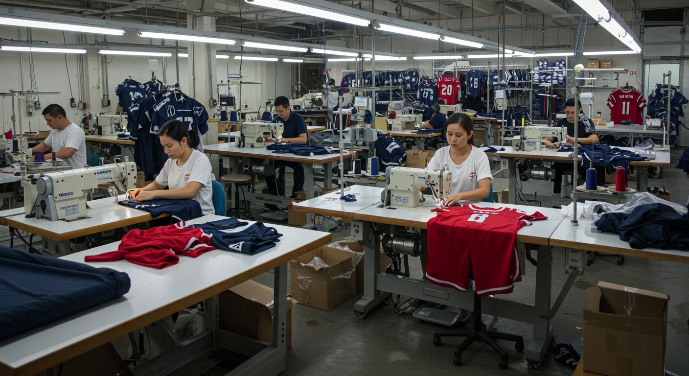 Футбольная форма команды с логотипами