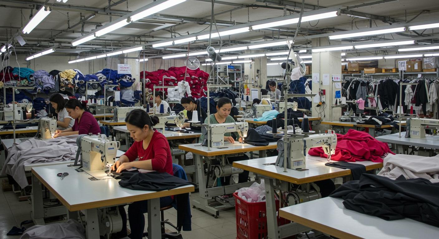 Пошив одежды для массового производства