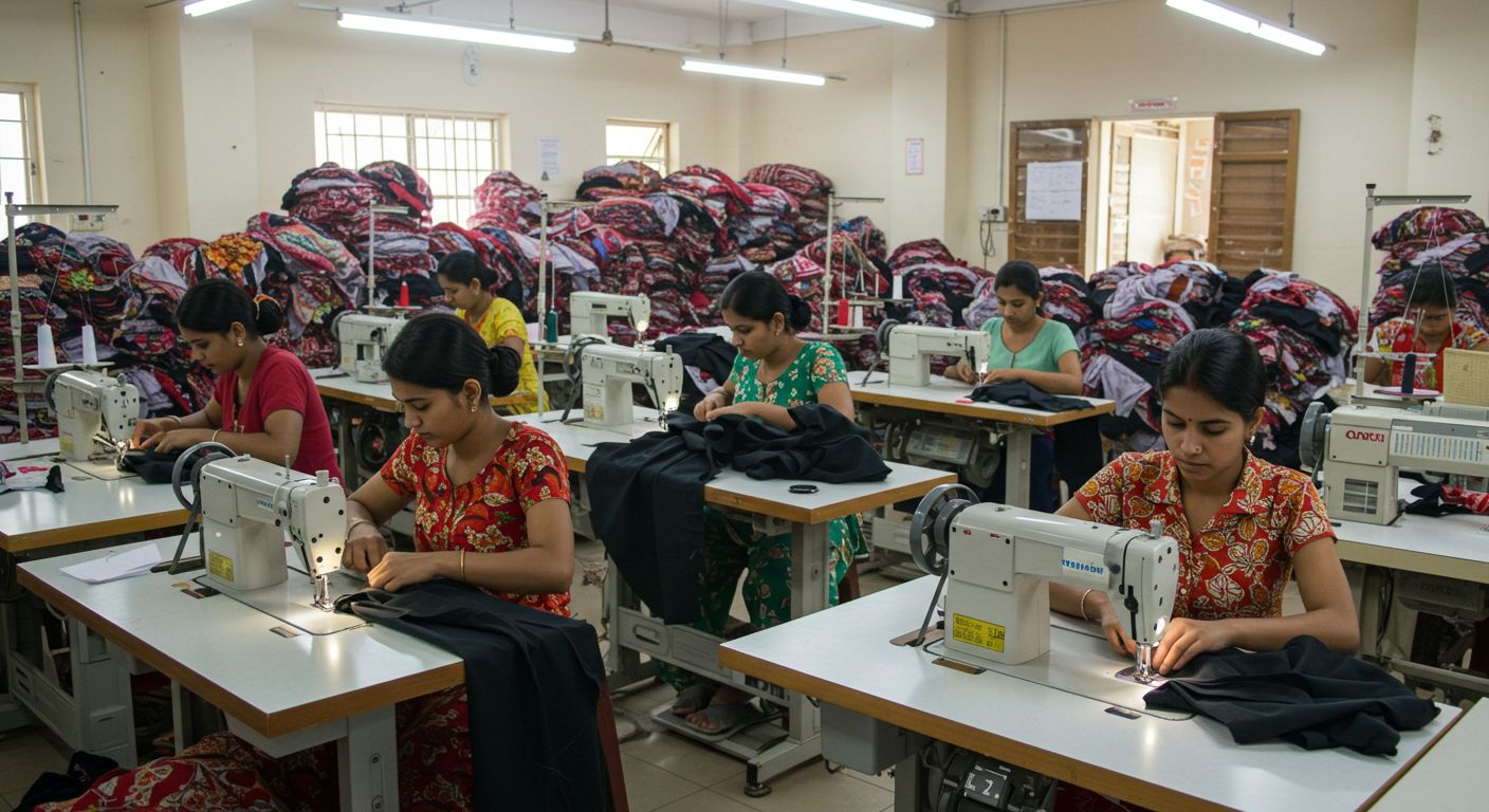 Массовое производство одежды с учетом всех требований рынка Массовое производство одежды: технологический процесс