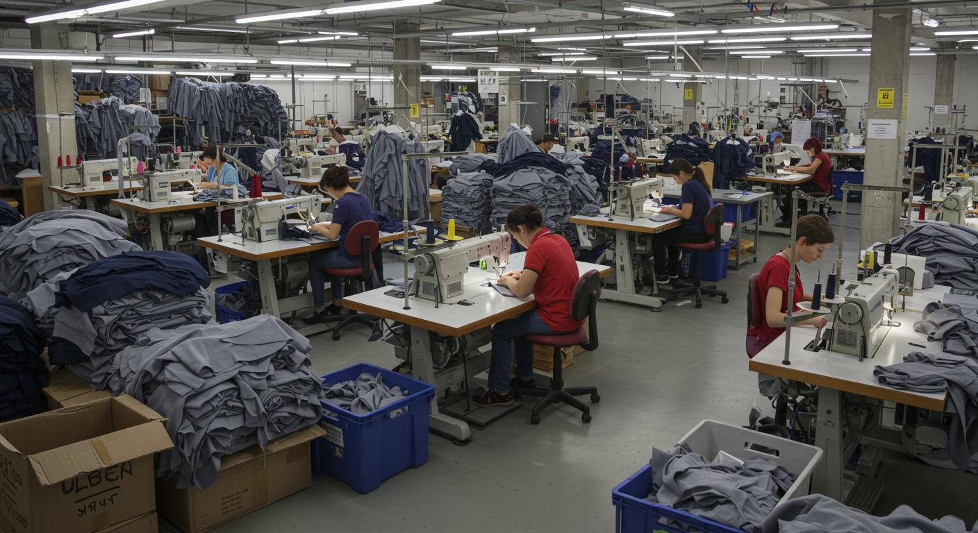 Швейная фабрика для пошива по масштабу для индивидуальных заказов