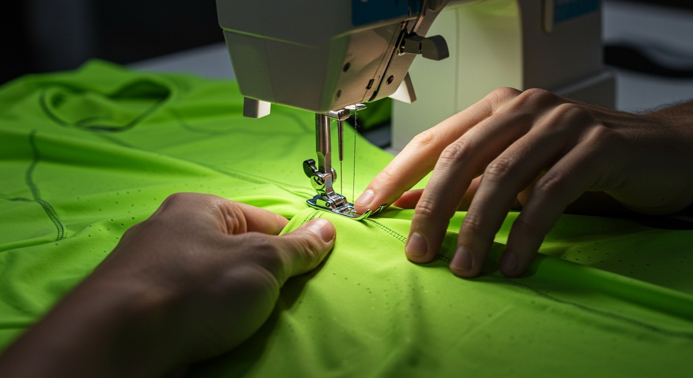 Спортивная одежда с влагопоглощением из высокотехнологичных тканей