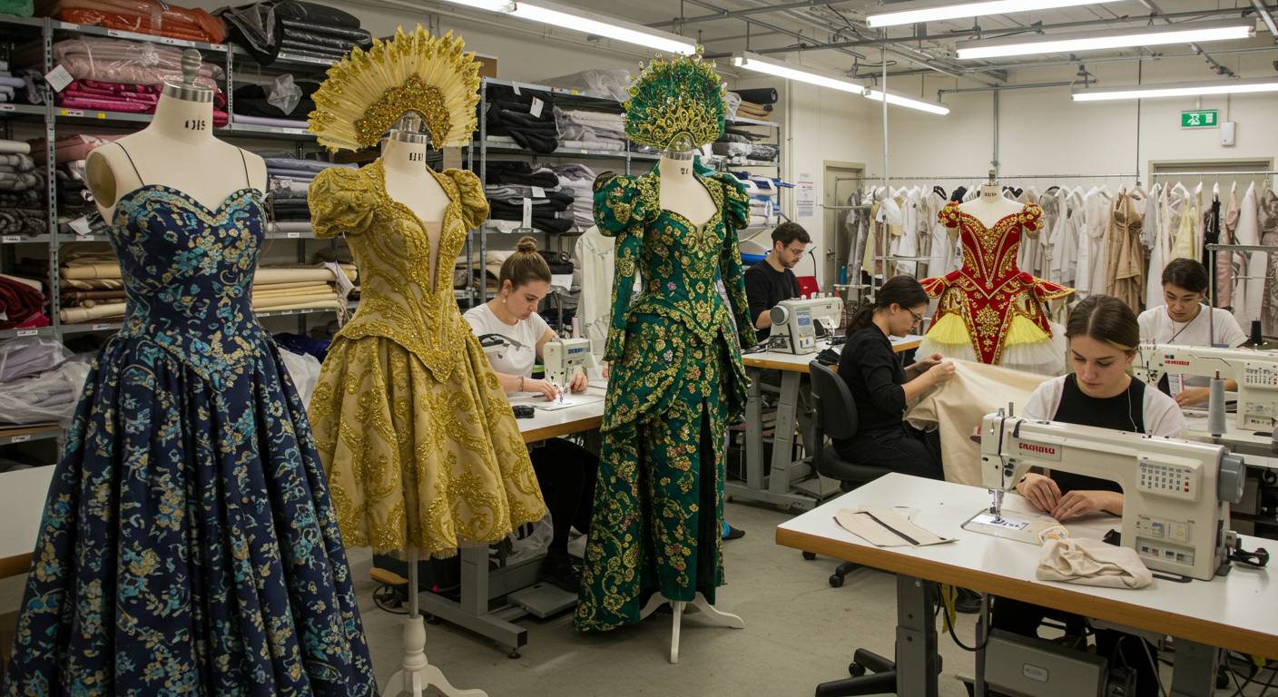 Пошив сценических нарядов для мероприятий