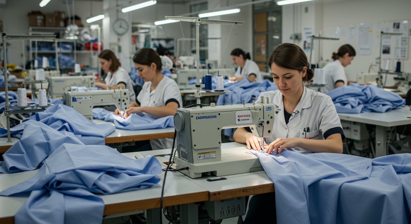 Качественные халаты для медицинского персонала Пошив халатов для врачей