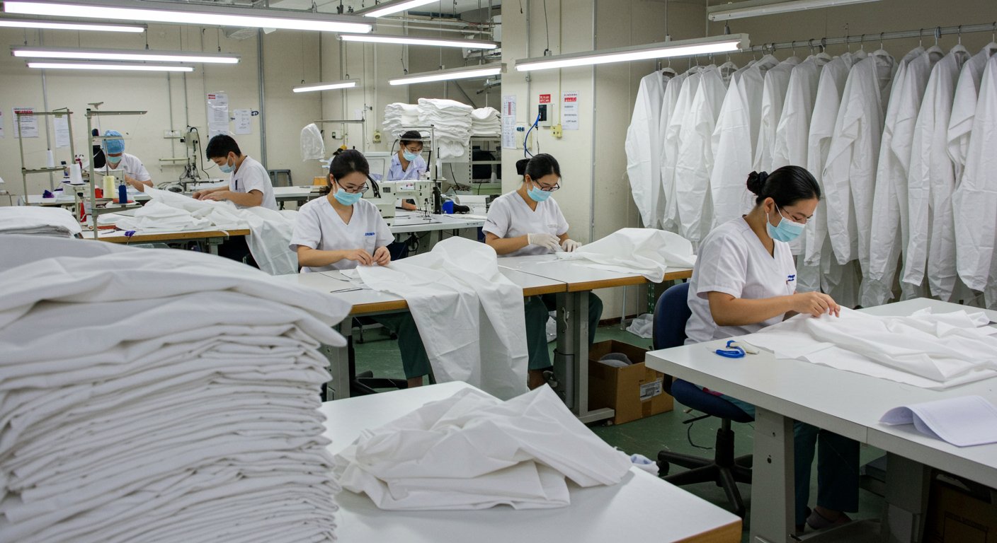 Пошив медицинских костюмов для персонала