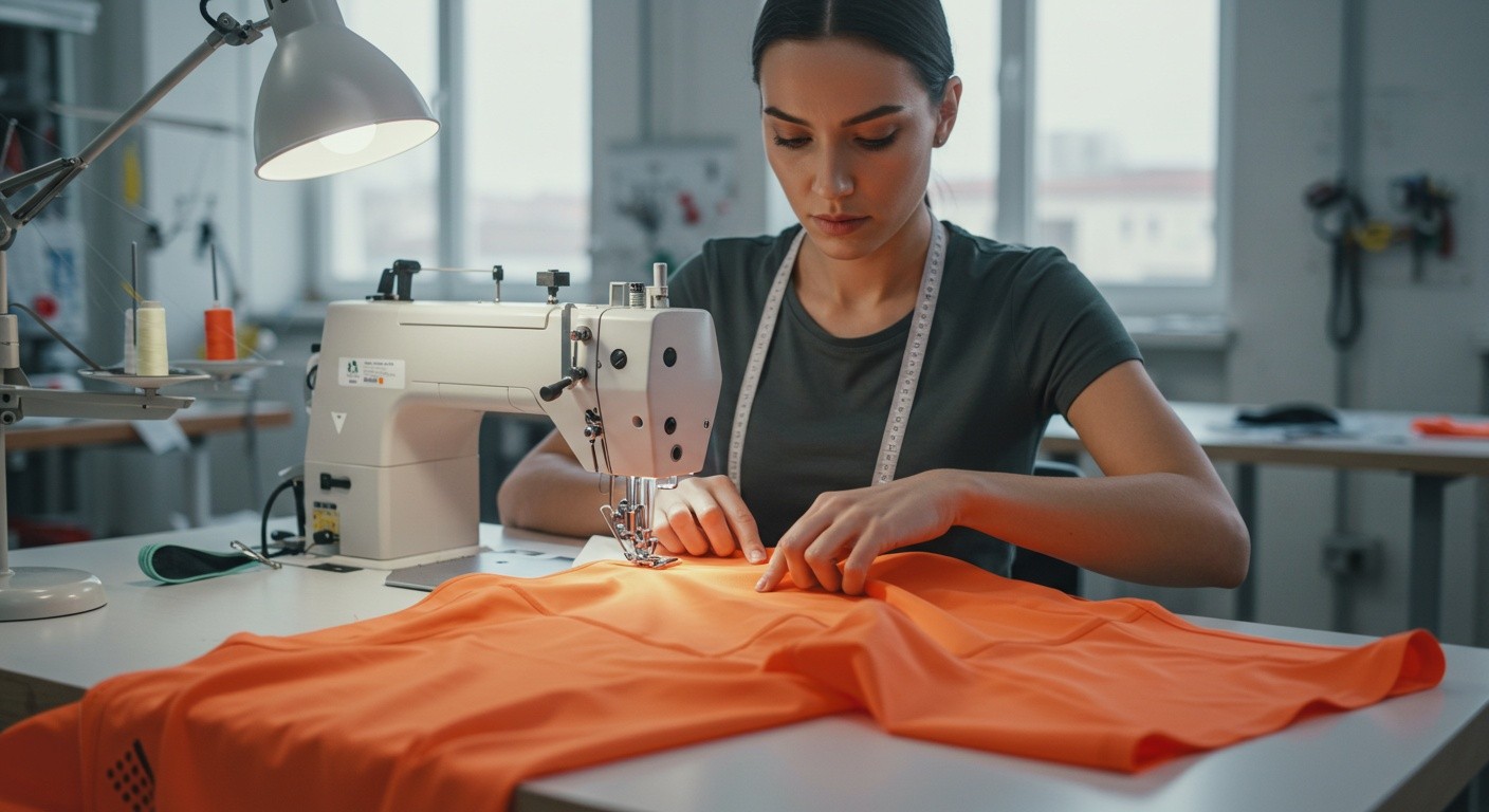 Спортивная одежда с антибактериальной обработкой из высокотехнологичных материалов