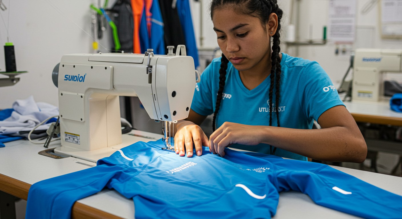 Пошив спортивной одежды с защитой от ультрафиолета для тренировок на улице