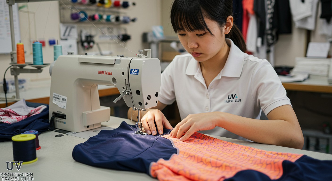 Туристическая спортивная одежда с УФ-защитой Туристическая спортивная одежда с УФ-защитой