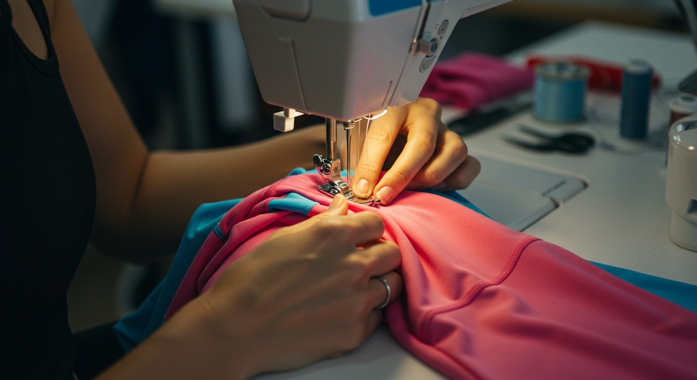 Эластичная спортивная одежда для пилатеса