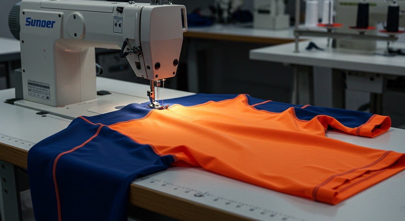 Пошив спортивной одежды с повышенной эластичностью для командных видов спорта