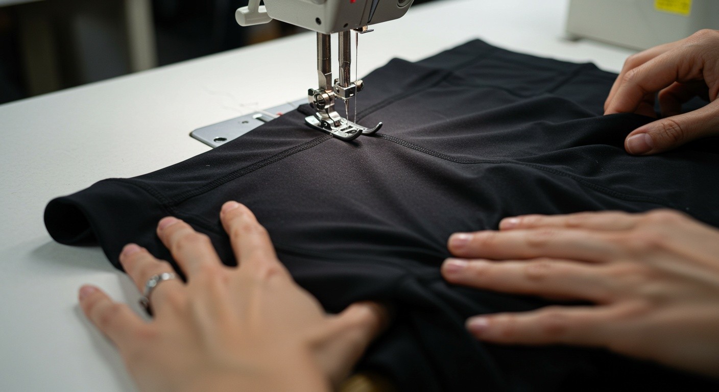 Пошив спортивной одежды с повышенной эластичностью для беговых тренировок