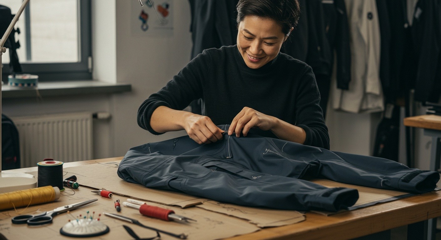 Пошив спортивной одежды с водоотталкивающими свойствами для зимних видов спорта