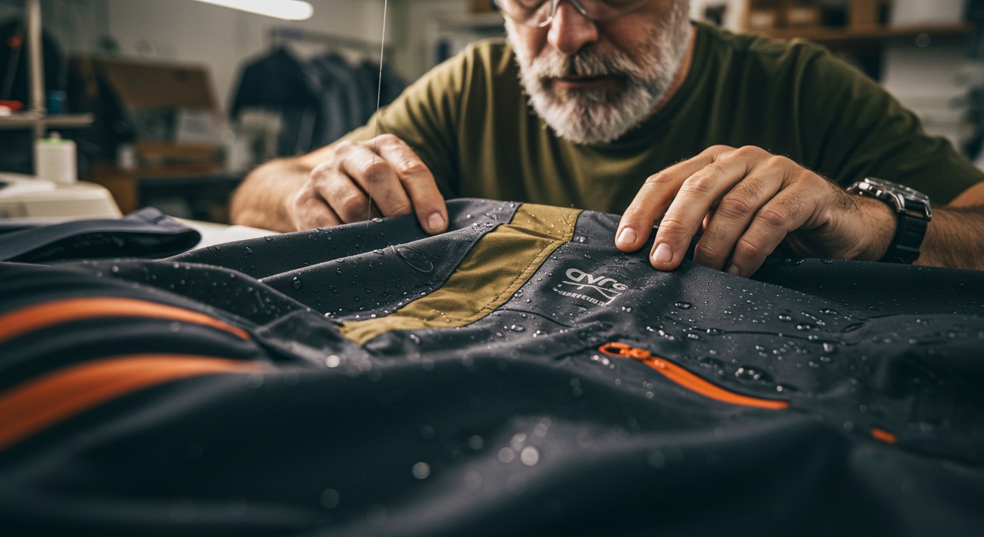 Пошив спортивной одежды с водоотталкивающими свойствами для туристических маршрутов