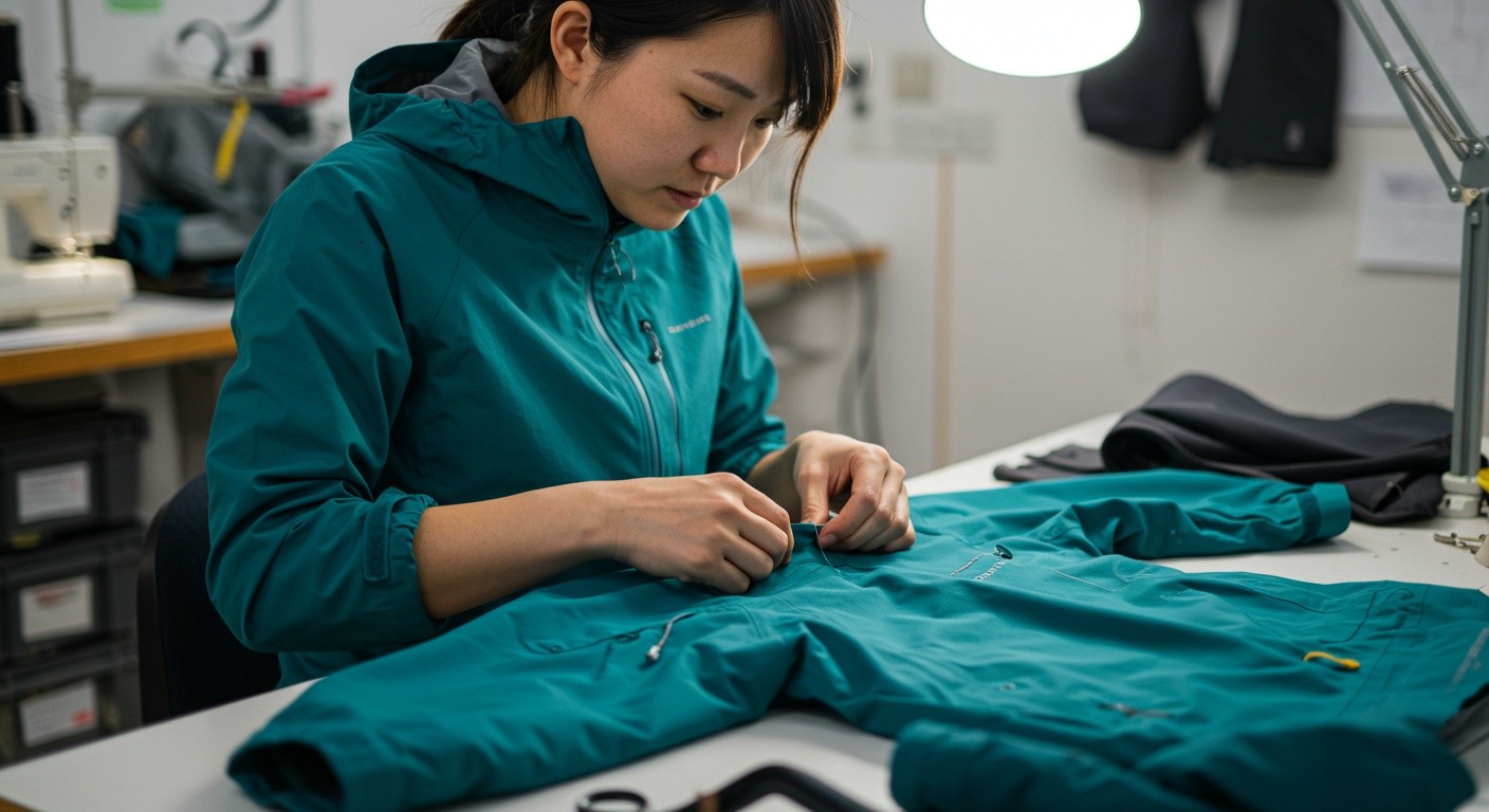 Водоотталкивающая спортивная одежда для туристических маршрутов