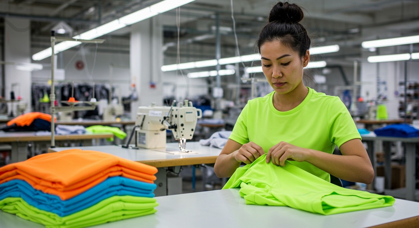 Пошив спортивной одежды в виде футболок