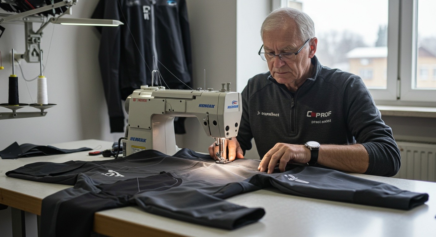 Пошив спортивной одежды для зимних видов спорта для биатлона