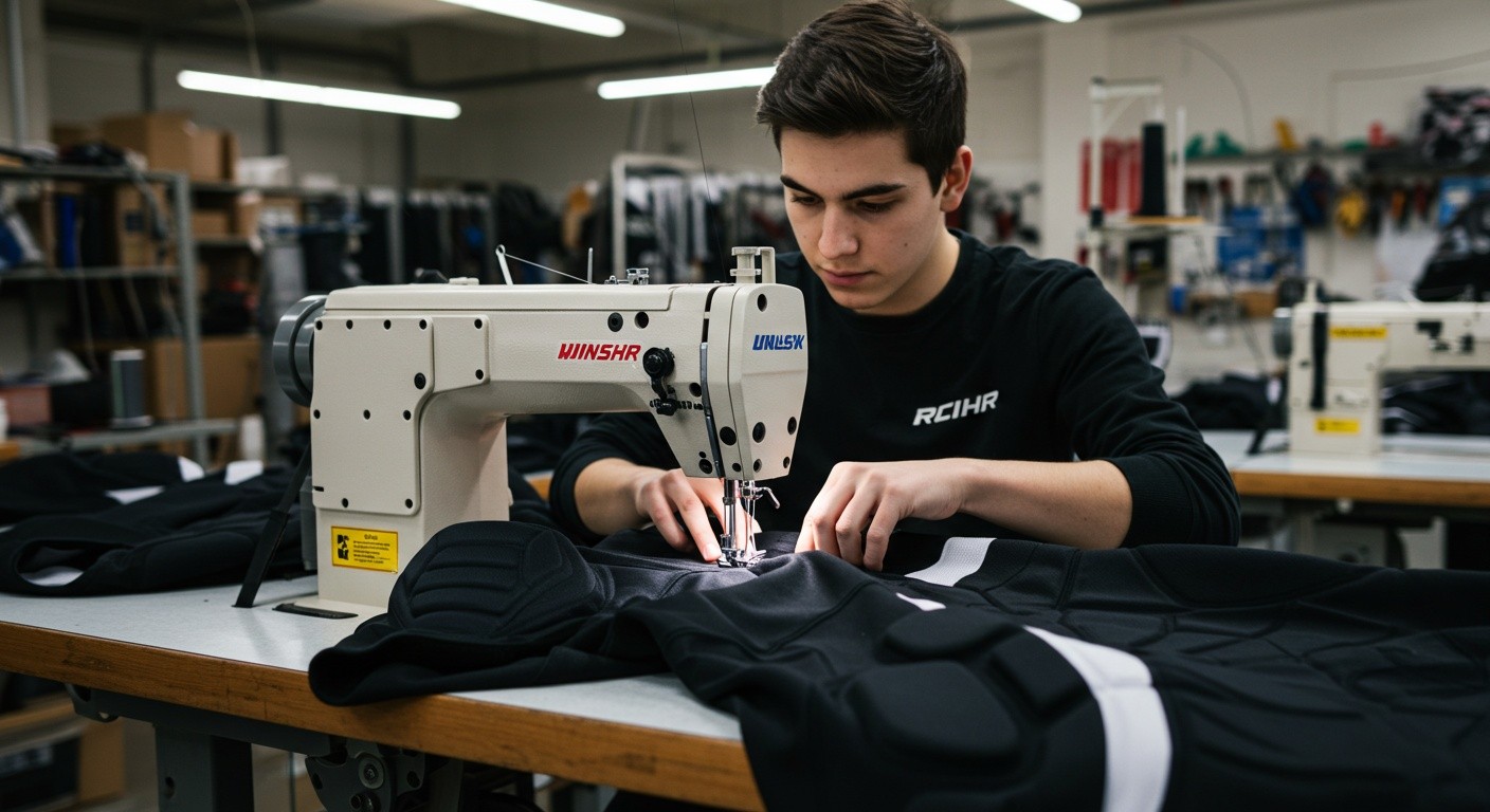 Пошив спортивной одежды для зимних видов спорта для хоккея