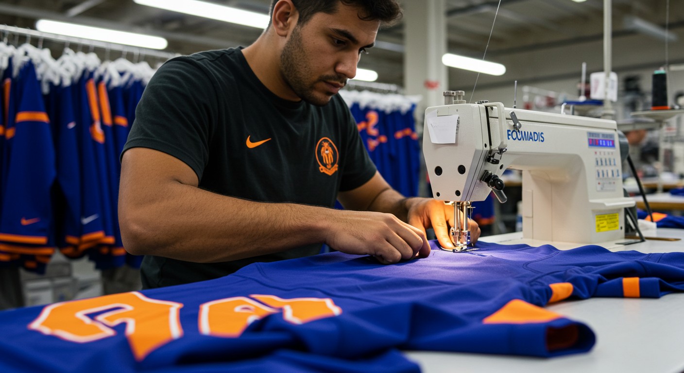 Пошив спортивной одежды для командных игр для футбольных команд