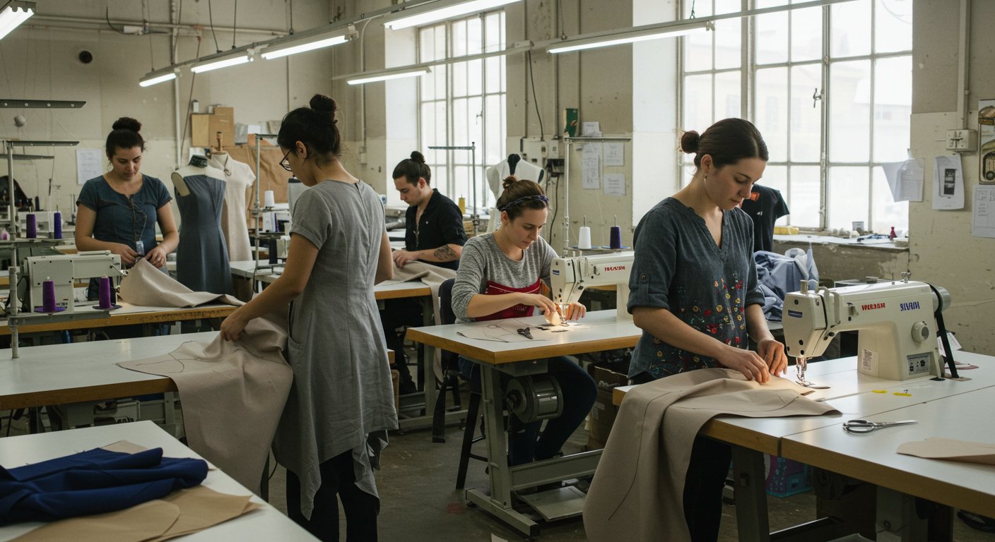 Швейная фабрика для пошива асимметричных моделей Асимметричный крой на швейной фабрике