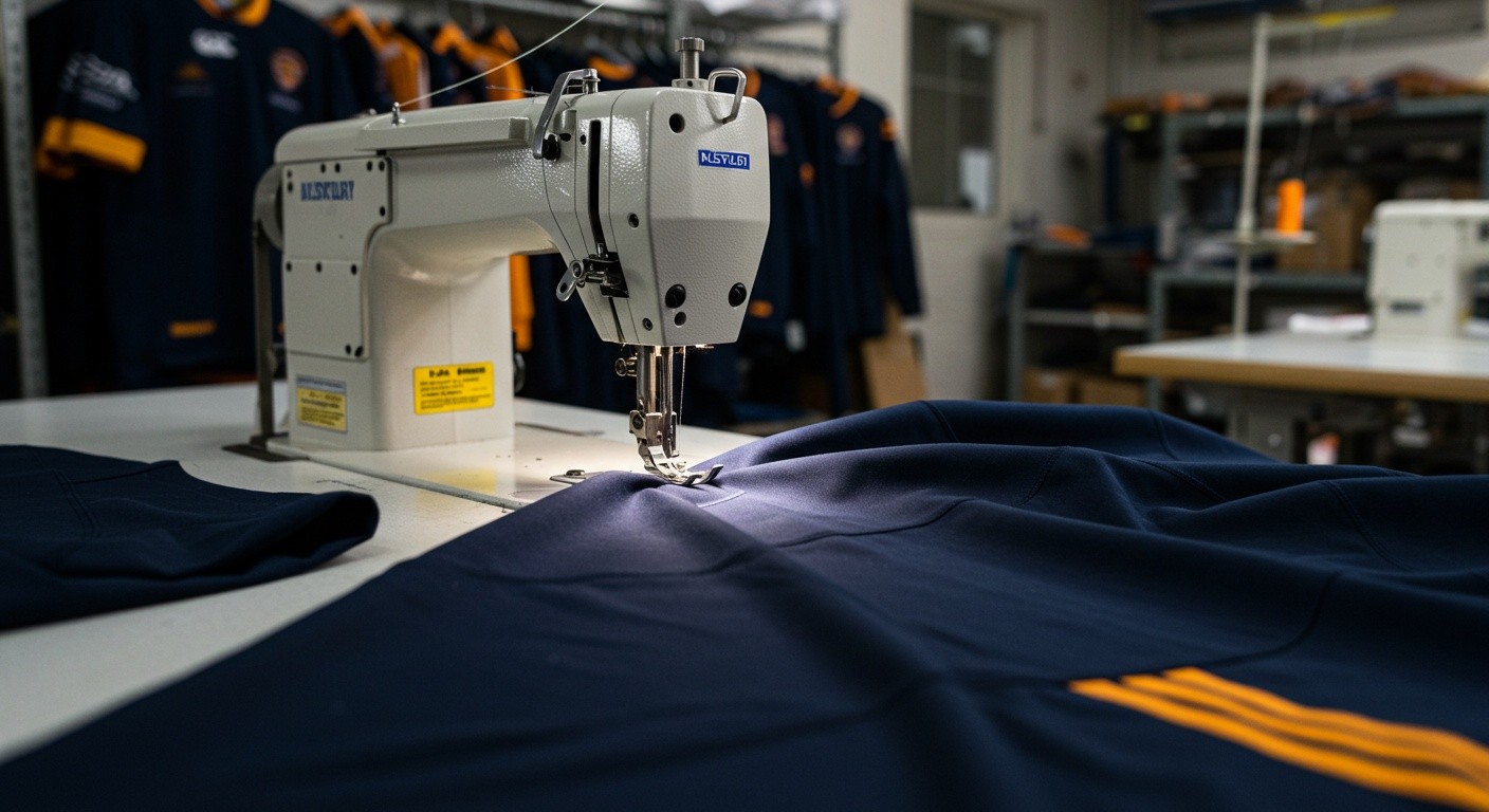 Пошив спортивной одежды для командных игр для регбийных команд