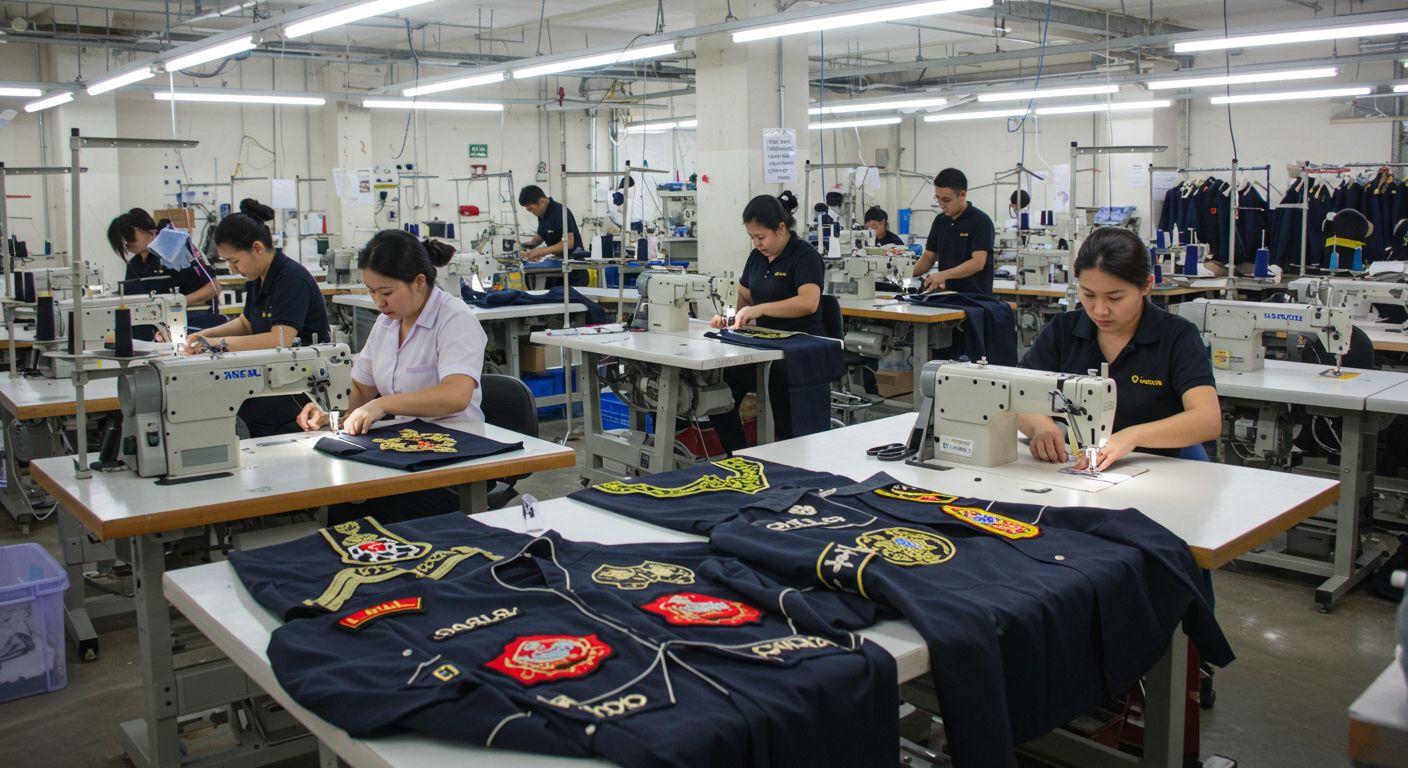 Швейная фабрика для пошива сложных конструкций Сложная конструкция одежды на швейной фабрике