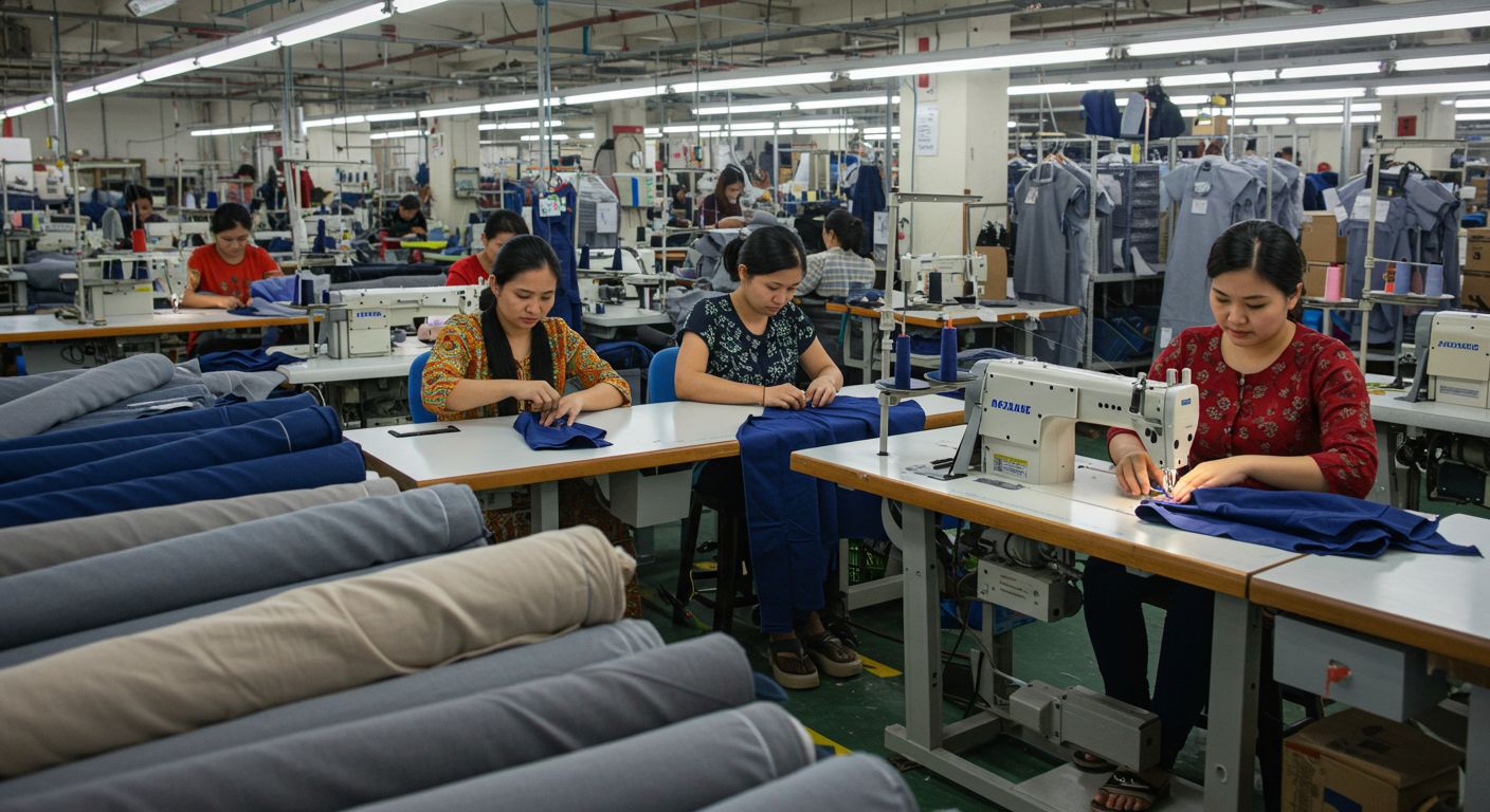 Швейная фабрика для пошива повседневной одежды Повседневная функциональная одежда на швейной фабрике