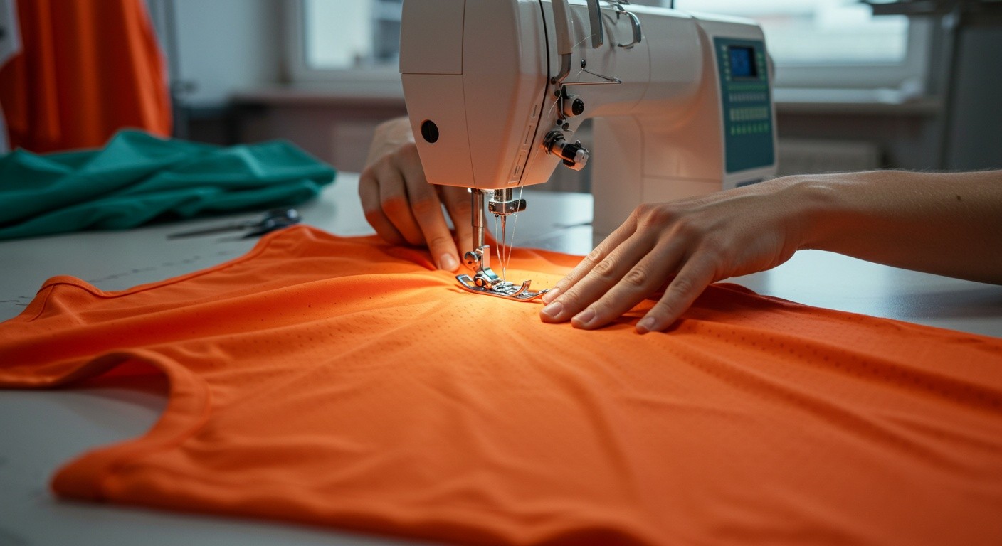 Пошив спортивной одежды в виде спортивных комбинезонов