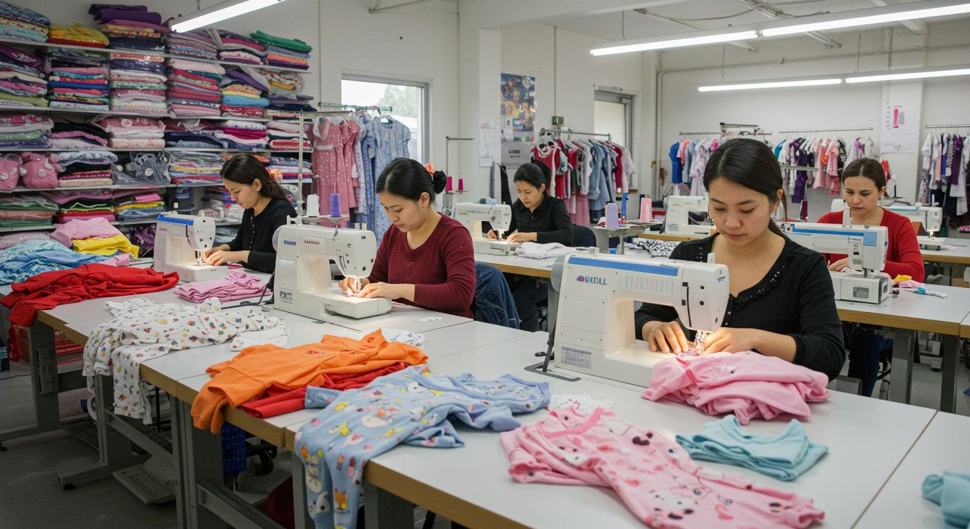 Пошив детской одежды