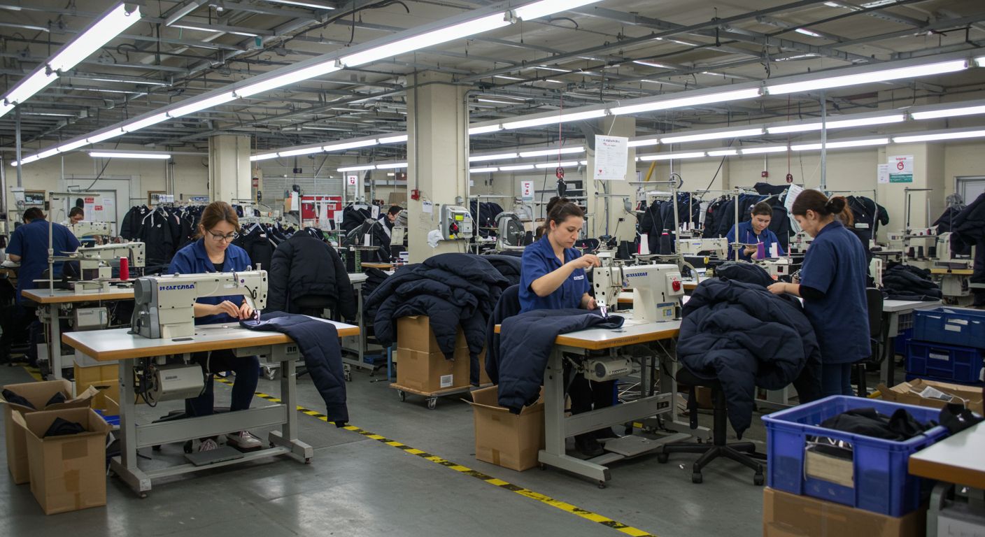 Функциональная верхняя одежда от швейной фабрики