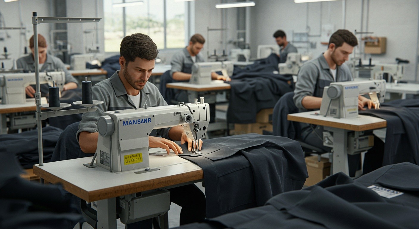 Пошив рабочей одежды для промышленности