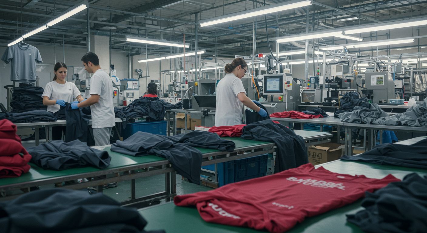 Производство спортивной одежды из переработанных материалов